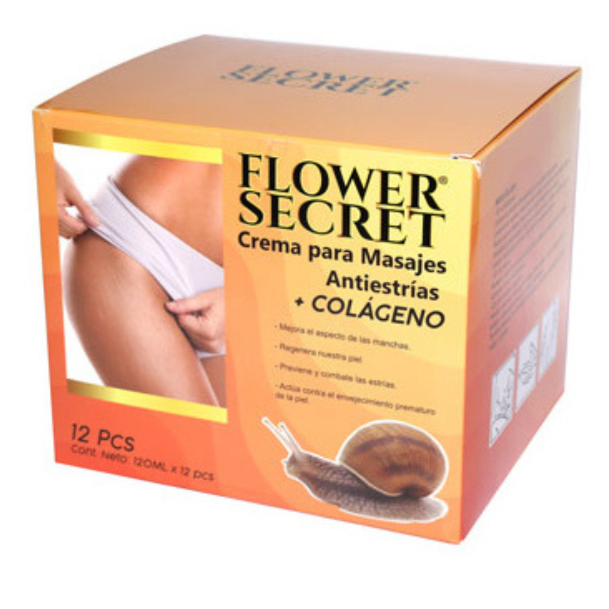 Crema Corporal para Masajes Anti Estrías